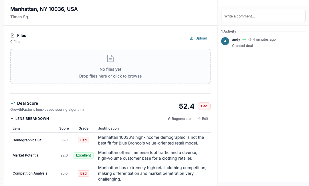 Custom Analysis Templates