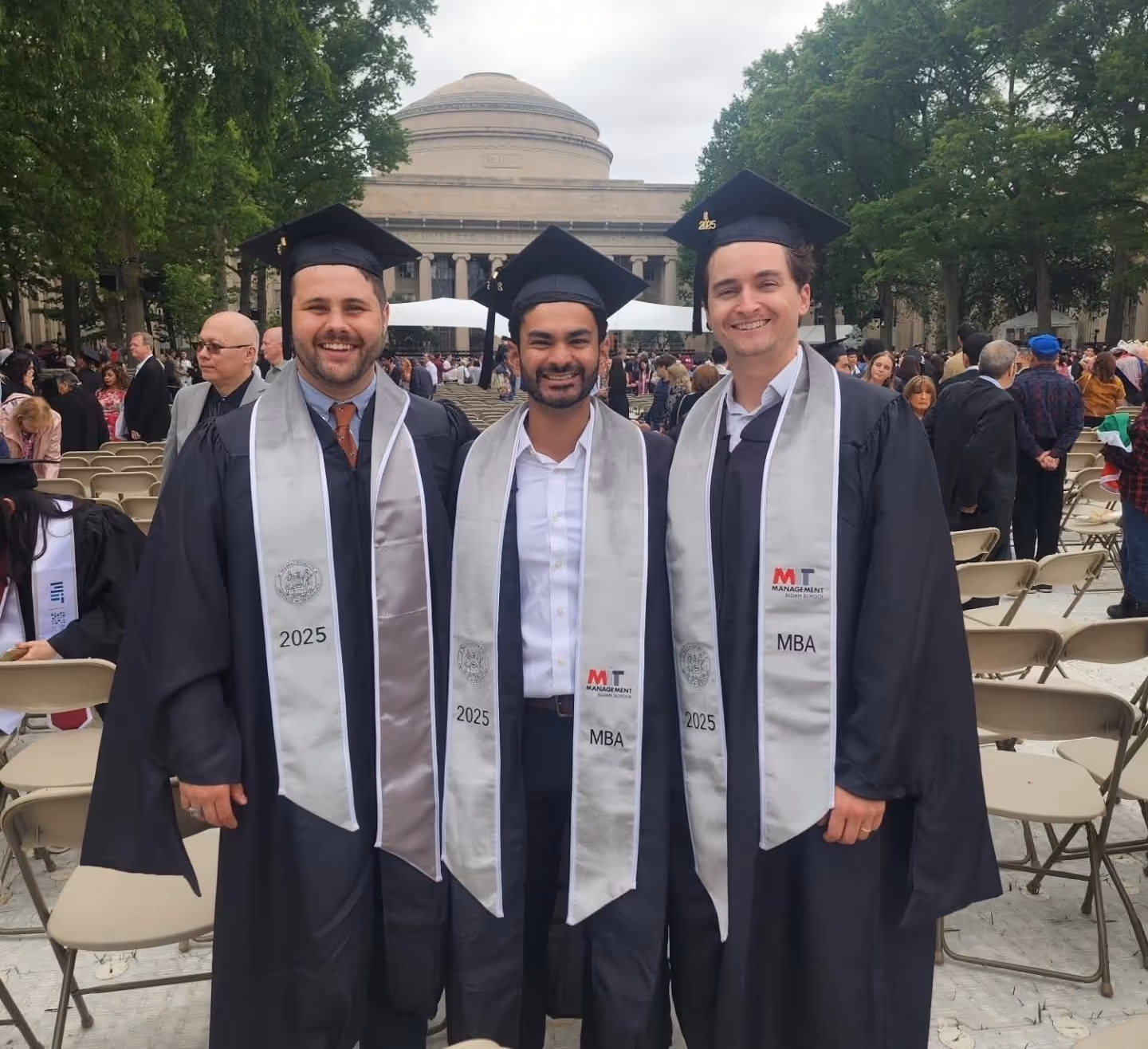 GrowthFactor founders graduating from MIT