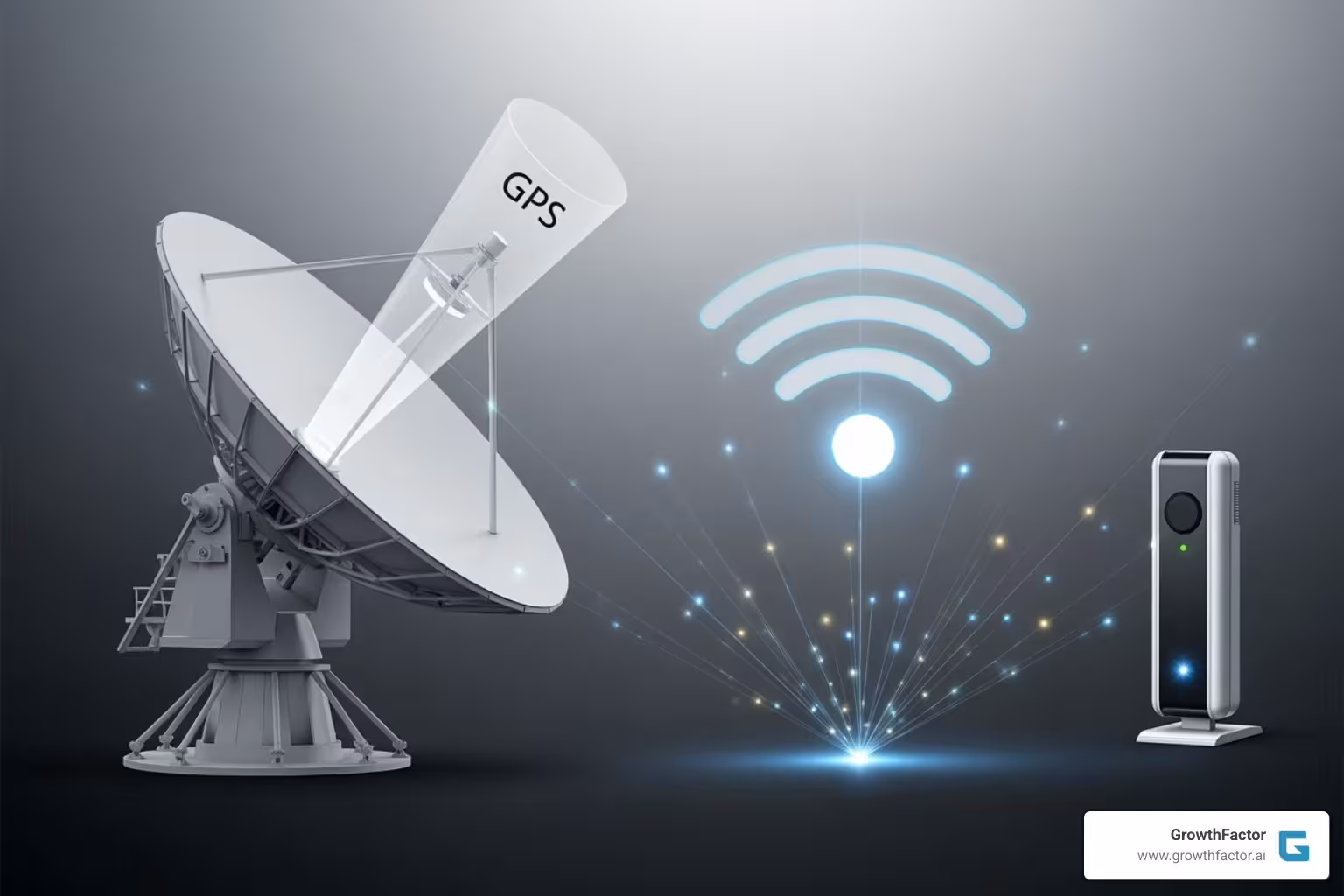 illustrating different data collection methods like GPS, Wi-Fi, and sensors - Foot traffic analytics platform