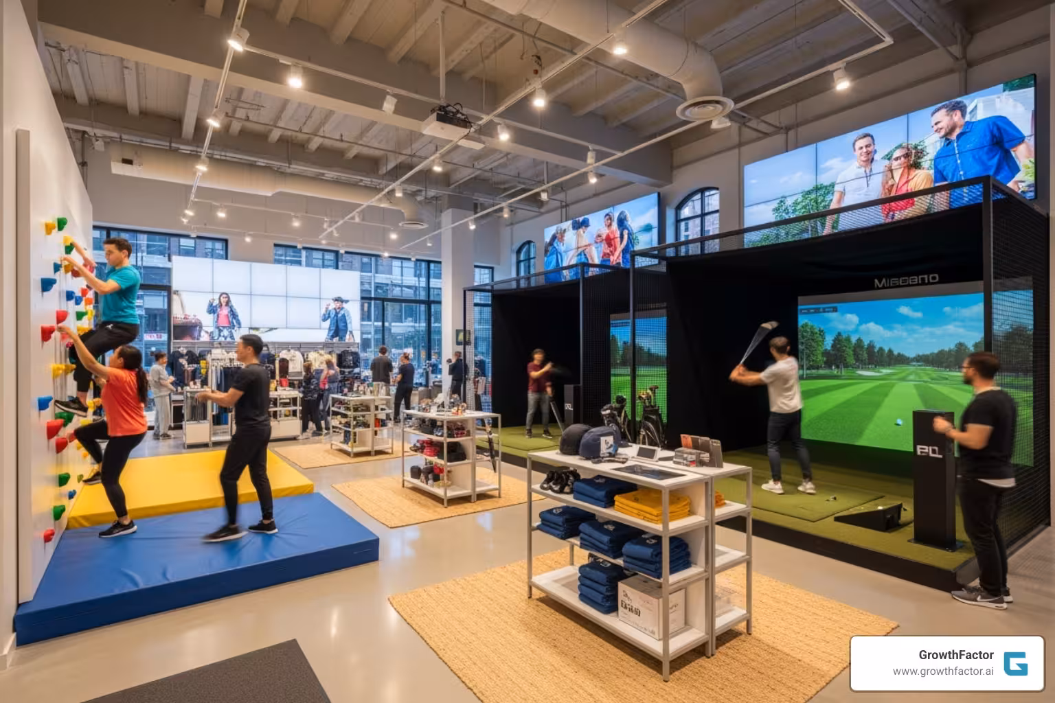 experiential retail store interior - New store opening